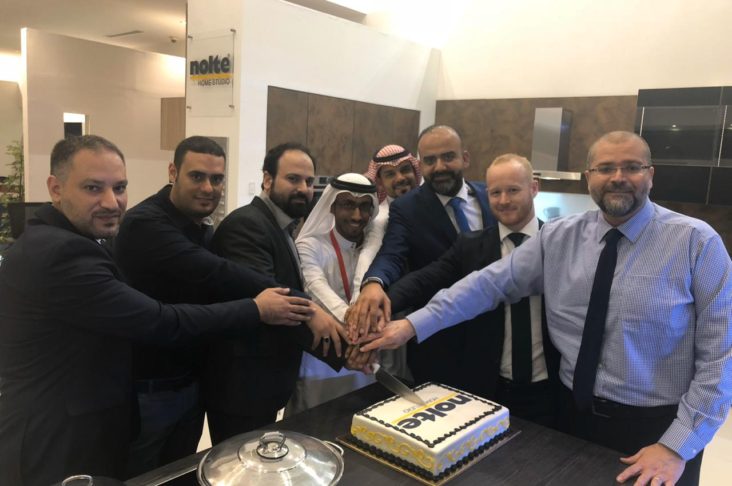 During the grand opening of Al Hassa2 branch
